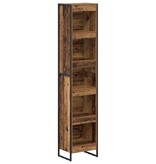 VidaXL Boekenkast Oud Hout 80 x 30 x 155 cm Bewerkt hout