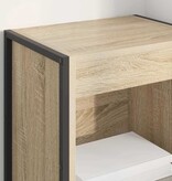 VidaXL Boekenkast Sonoma 80 x 30 x 155 cm Bewerkt hout