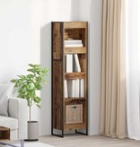 VidaXL Boekenkast Oud Hout 80 x 30 x 155 cm Bewerkt hout