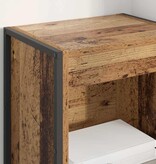 VidaXL Boekenkast Oud Hout 80 x 30 x 155 cm Bewerkt hout