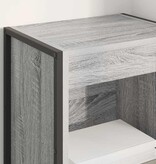 VidaXL Boekenkast Grijs Sonoma 80 x 30 x 155 cm Bewerkt hout