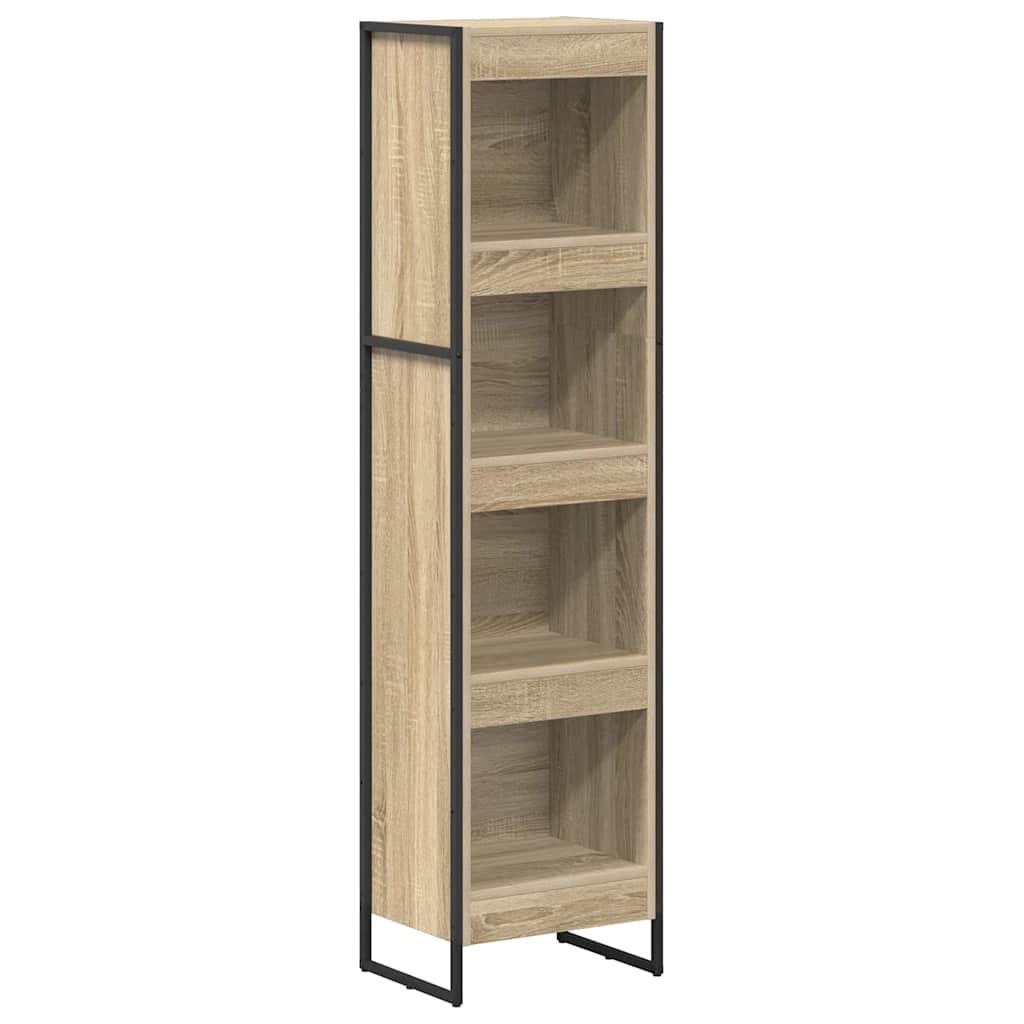 VidaXL Boekenkast Sonoma 80 x 30 x 155 cm Bewerkt hout