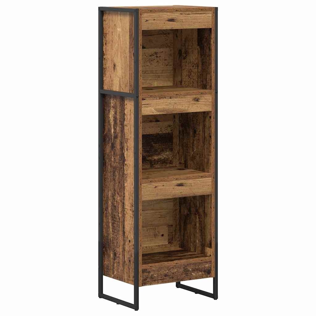 VidaXL Boekenkast Oud Hout 80 x 30 x 155 cm Bewerkt hout