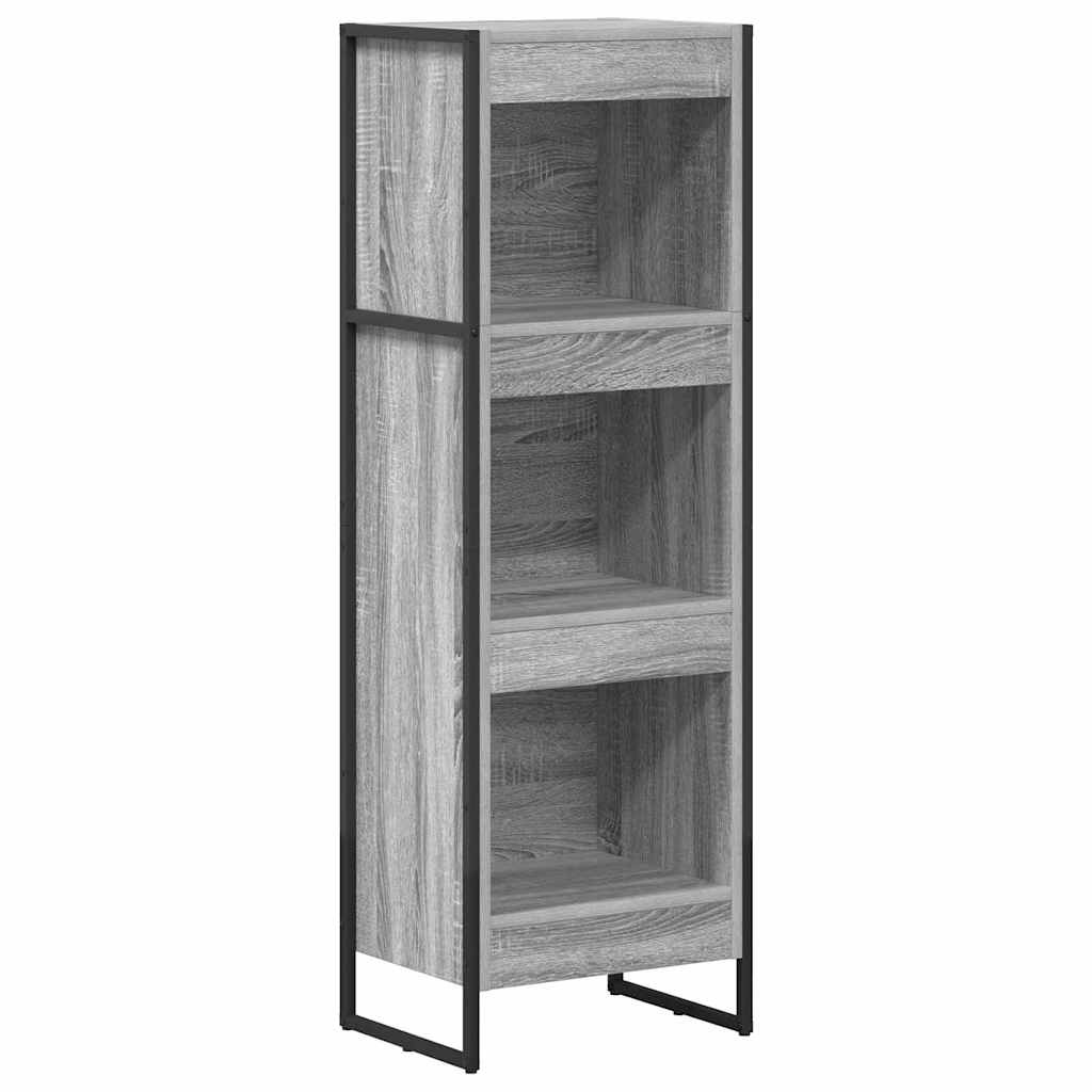 VidaXL Boekenkast Grijs Sonoma 80 x 30 x 155 cm Bewerkt hout