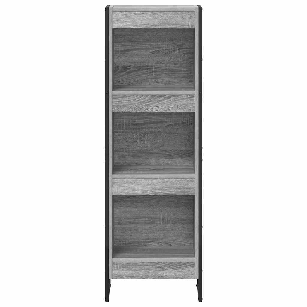 VidaXL Boekenkast Grijs Sonoma 80 x 30 x 155 cm Bewerkt hout