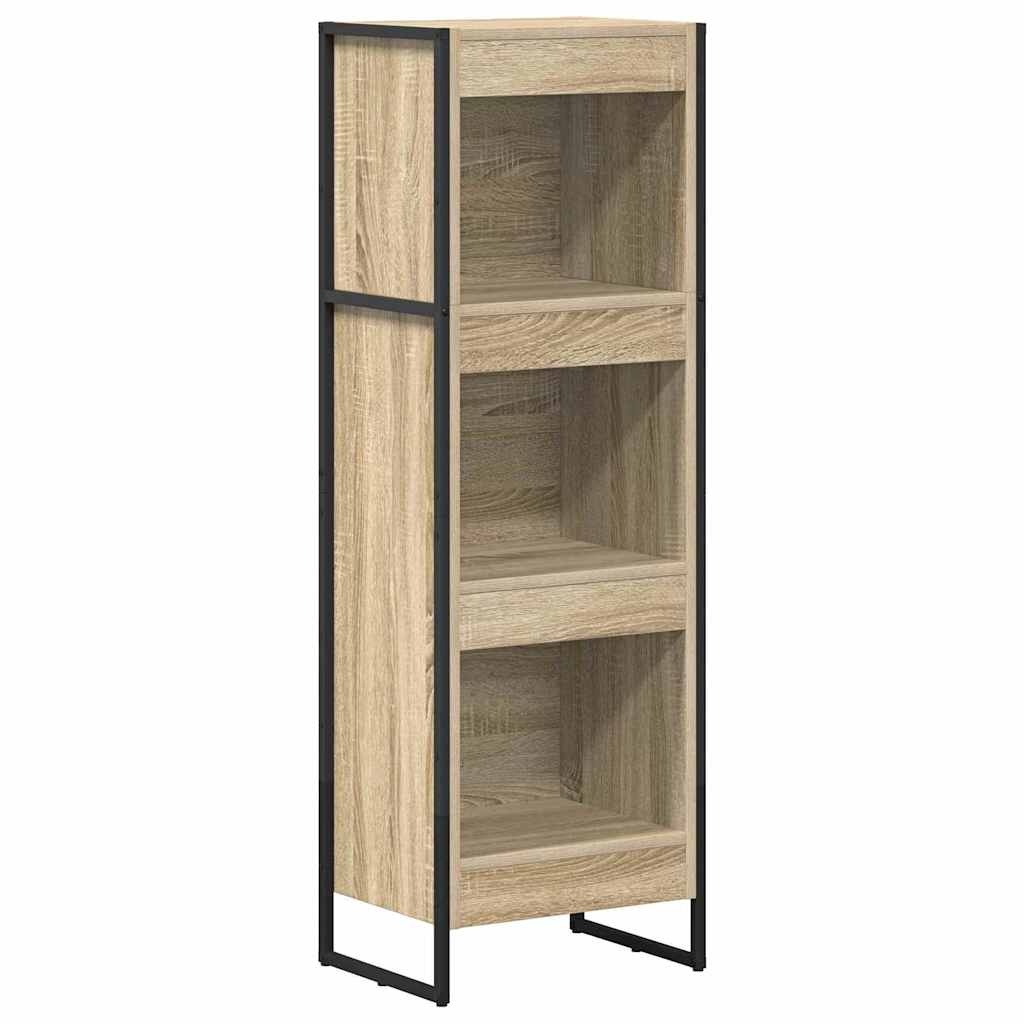 VidaXL Boekenkast Sonoma 80 x 30 x 155 cm Bewerkt hout