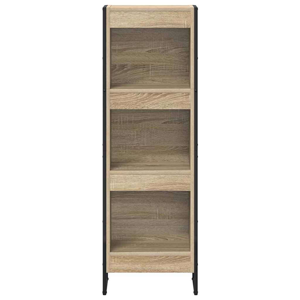 VidaXL Boekenkast Sonoma 80 x 30 x 155 cm Bewerkt hout