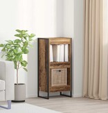 VidaXL Boekenkast Oud Hout 80 x 30 x 155 cm Bewerkt hout
