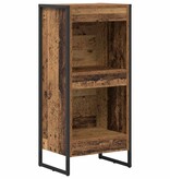 VidaXL Boekenkast Oud Hout 80 x 30 x 155 cm Bewerkt hout