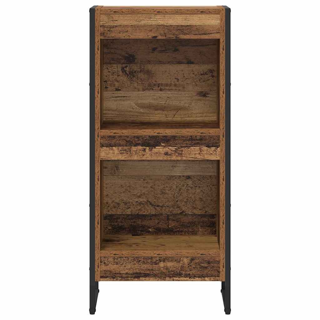 VidaXL Boekenkast Oud Hout 80 x 30 x 155 cm Bewerkt hout