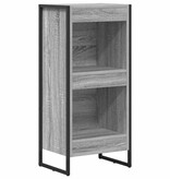 VidaXL Boekenkast Grijs Sonoma 80 x 30 x 155 cm Bewerkt hout