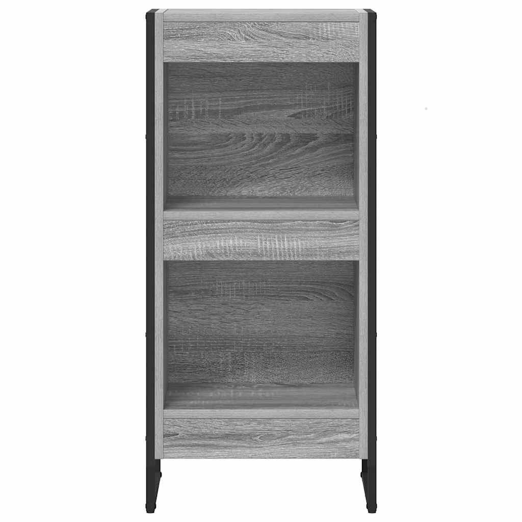 VidaXL Boekenkast Grijs Sonoma 80 x 30 x 155 cm Bewerkt hout