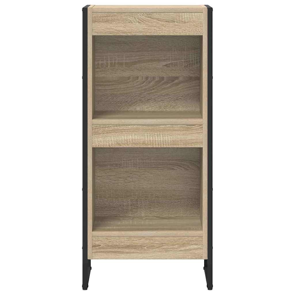 VidaXL Boekenkast Sonoma 80 x 30 x 155 cm Bewerkt hout