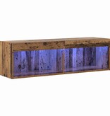 VidaXL Tv-meubelset Oud Hout 100 x 30 x 30 cm Bewerkt hout