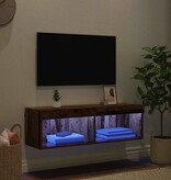 VidaXL Tv-meubelset Oud Hout 100 x 30 x 30 cm Bewerkt hout