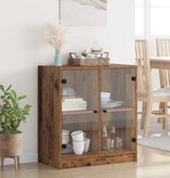 VidaXL Bijzetkast Oud Hout 68 x 37 x 75,5 cm Bewerkt hout