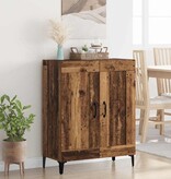 VidaXL Dressoir Oud Hout 69,5 x 34 x 90 cm Bewerkt hout