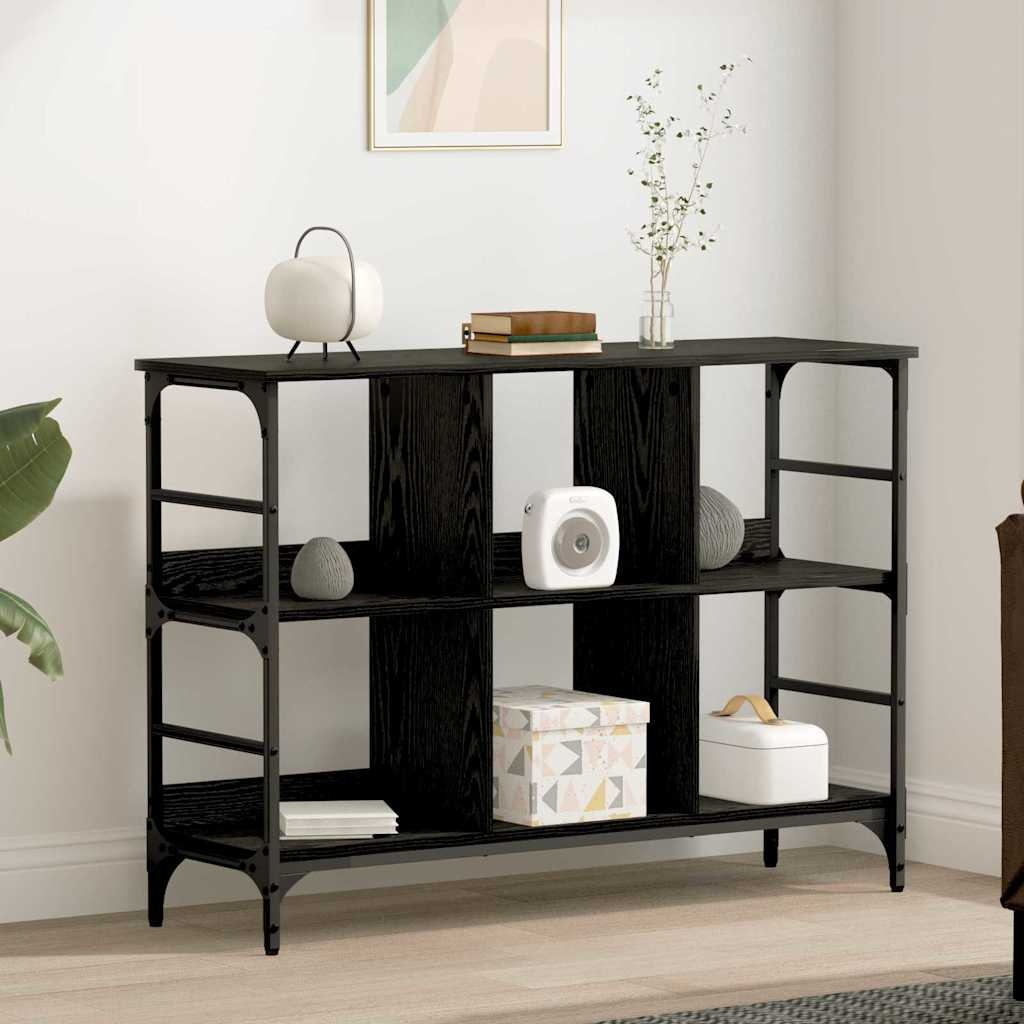 VidaXL Dressoir Zwart 102 x 32 x 73.5 cm Bewerkt hout