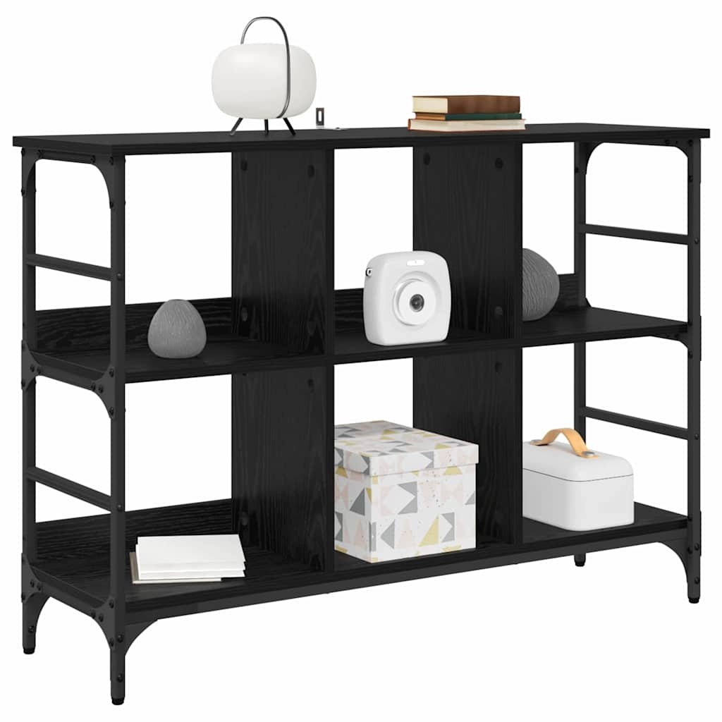 VidaXL Dressoir Zwart 102 x 32 x 73.5 cm Bewerkt hout