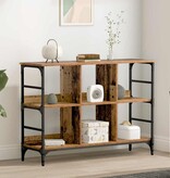 VidaXL Dressoir Bruin 102 x 32 x 73.5 cm Bewerkt hout