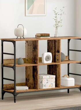 VidaXL Dressoir Bruin 102 x 32 x 73.5 cm Bewerkt hout