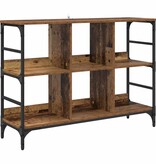 VidaXL Dressoir Bruin 102 x 32 x 73.5 cm Bewerkt hout