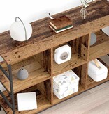 VidaXL Dressoir Bruin 102 x 32 x 73.5 cm Bewerkt hout