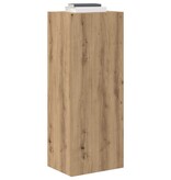 VidaXL TV Wandkast Artisan Eiken 40,5 x 30 x 102 cm Bewerkt hout
