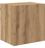 VidaXL TV Wandkast Artisan Eiken 40,5x30x40cm Bewerkt hout