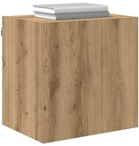 VidaXL TV Wandkast Artisan Eiken 40,5x30x40cm Bewerkt hout