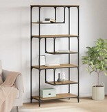VidaXL Boekenkast artisanaal eikenkleurig 81 x 36 x 176 cm