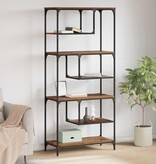 VidaXL Boekenkast Oud hout 81 x 36 x 176 cm Bewerkt hout