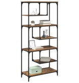 VidaXL Boekenkast Oud hout 81 x 36 x 176 cm Bewerkt hout