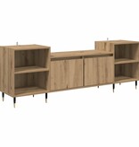 VidaXL TV-kast Artisan Eiken 160 x 35 x 55 cm Bewerkt hout
