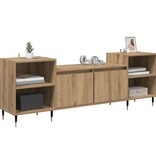 VidaXL TV-kast Artisan Eiken 160 x 35 x 55 cm Bewerkt hout