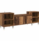 VidaXL TV-kast Oud Hout 160 x 35 x 55 cm Bewerkt hout