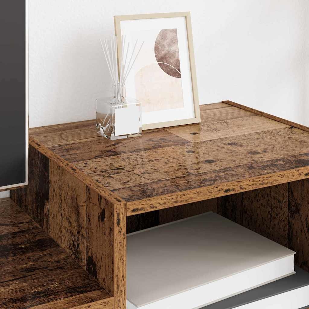 VidaXL TV-kast Oud Hout 160 x 35 x 55 cm Bewerkt hout