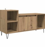 VidaXL TV-kast Artisan Eiken 100 x 35 x 55 cm Bewerkt hout