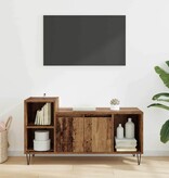 VidaXL TV-kast Oud Hout 100 x 35 x 55 cm Bewerkt hout