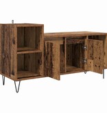 VidaXL TV-kast Oud Hout 100 x 35 x 55 cm Bewerkt hout