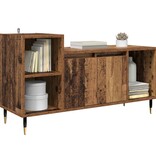 VidaXL TV-kast Oud Hout 100 x 35 x 55 cm Bewerkt hout