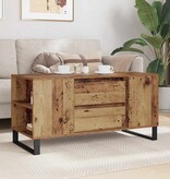 VidaXL Salontafel Oud Hout 102 x 44,5 x 50 cm Bewerkt hout