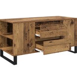 VidaXL Salontafel Oud Hout 102 x 44,5 x 50 cm Bewerkt hout