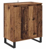 VidaXL Dressoir Oud Hout 60 x 35 x 70 cm Bewerkt hout