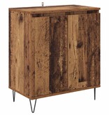 VidaXL Dressoir Oud Hout 60 x 35 x 70 cm Bewerkt hout