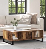 VidaXL Salontafel Oudhout 104 x 60 x 35 cm Bewerkt hout