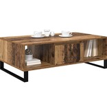 VidaXL Salontafel Oudhout 104 x 60 x 35 cm Bewerkt hout