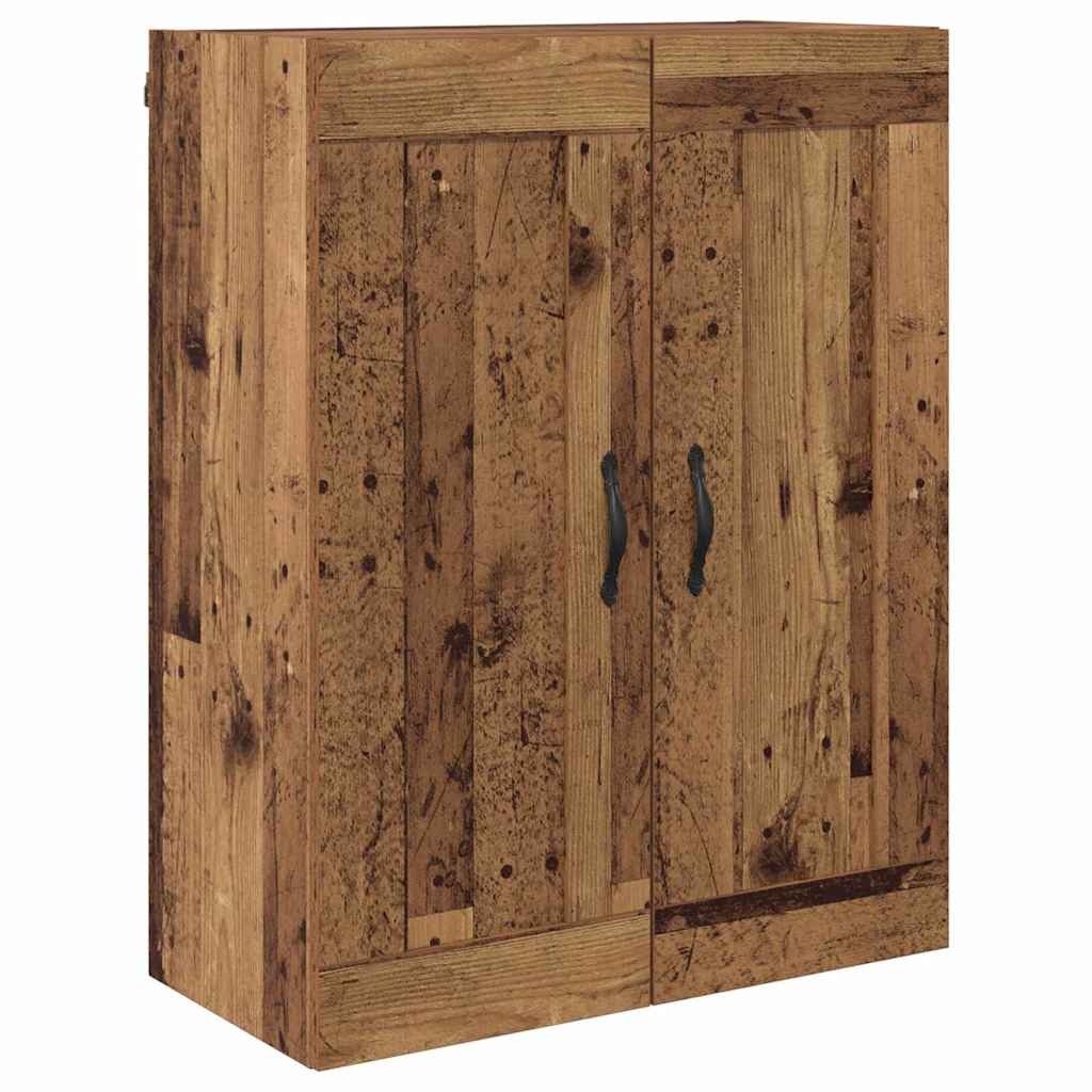 VidaXL Wandkast Oud Hout 69,5 x 34 x 90 cm Bewerkt hout