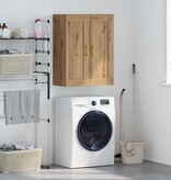 VidaXL Wandkast Artisan Eiken 69,5 x 34 x 90 cm Bewerkt hout