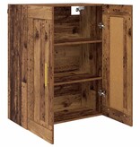 VidaXL Wandkast Oud Hout 69,5 x 34 x 90 cm Bewerkt hout